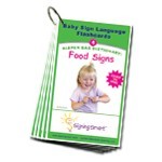 Signing Smart Diaper Bag Dictionary: Sign Language Flashcards-Food Signs